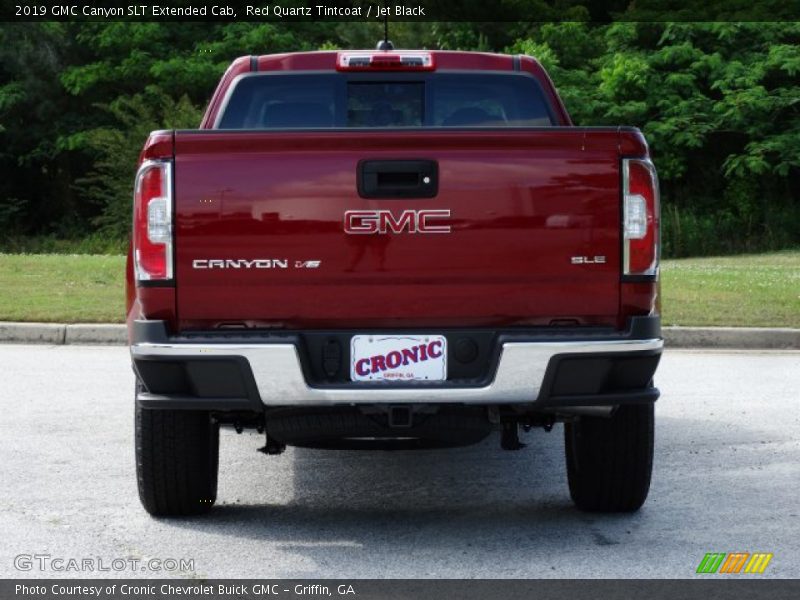 Red Quartz Tintcoat / Jet Black 2019 GMC Canyon SLT Extended Cab
