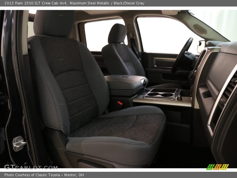 Maximum Steel Metallic / Black/Diesel Gray 2013 Ram 1500 SLT Crew Cab 4x4
