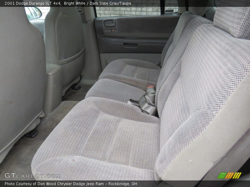Bright White / Dark Slate Gray/Taupe 2001 Dodge Durango SLT 4x4