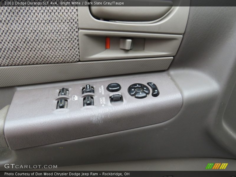 Bright White / Dark Slate Gray/Taupe 2001 Dodge Durango SLT 4x4