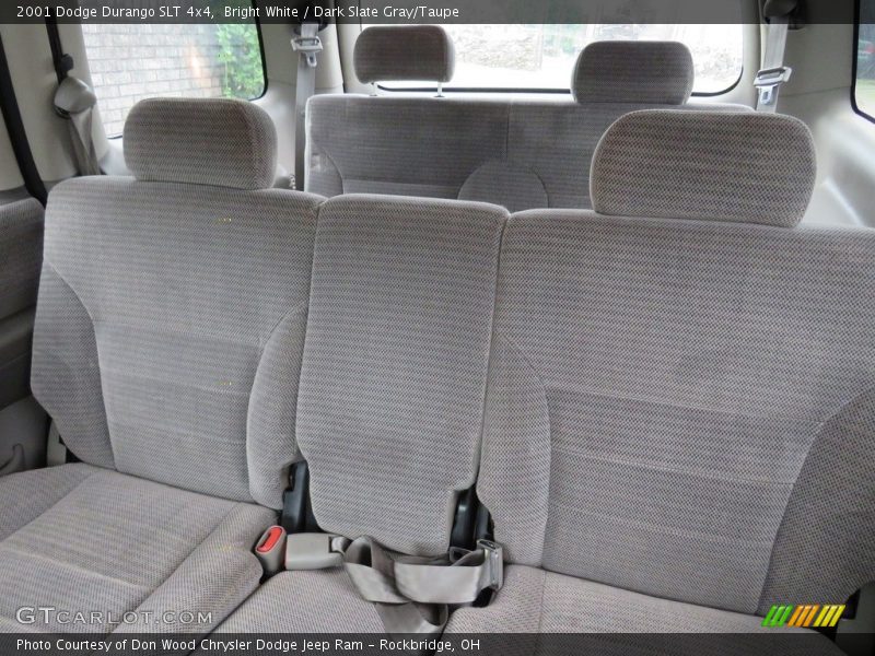 Bright White / Dark Slate Gray/Taupe 2001 Dodge Durango SLT 4x4