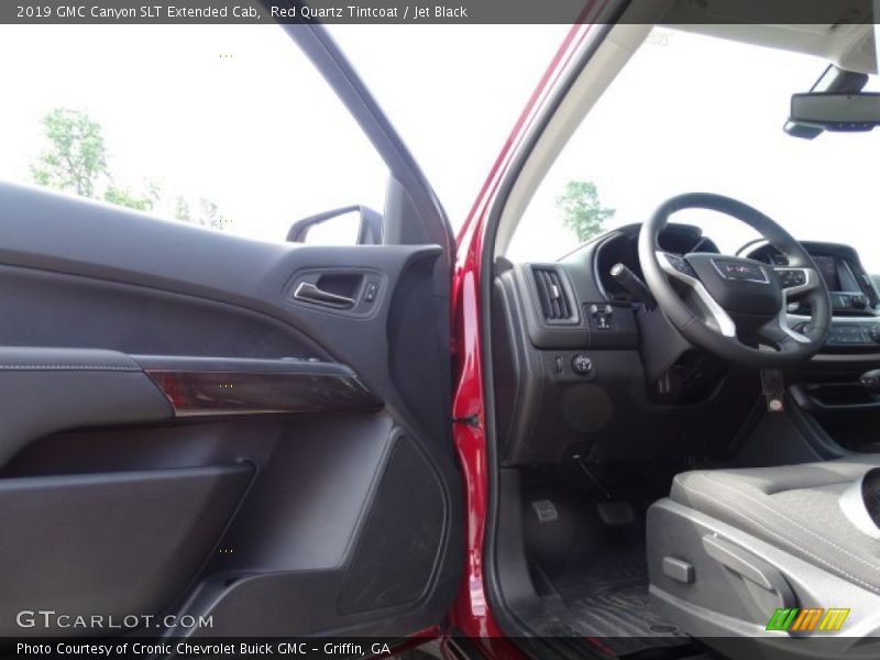 Red Quartz Tintcoat / Jet Black 2019 GMC Canyon SLT Extended Cab