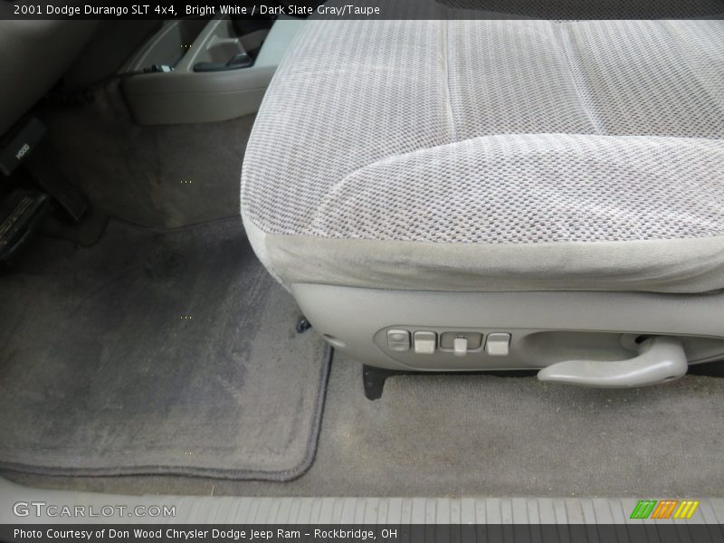 Bright White / Dark Slate Gray/Taupe 2001 Dodge Durango SLT 4x4