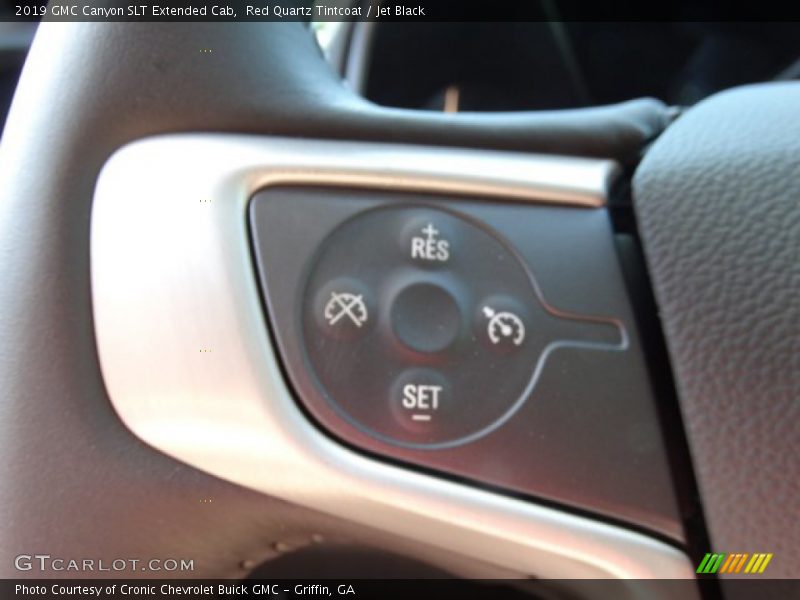 Red Quartz Tintcoat / Jet Black 2019 GMC Canyon SLT Extended Cab