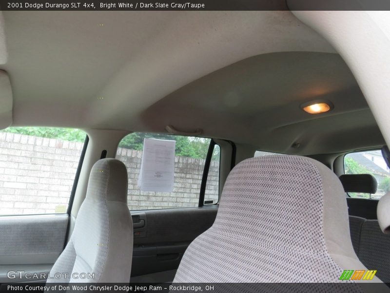 Bright White / Dark Slate Gray/Taupe 2001 Dodge Durango SLT 4x4