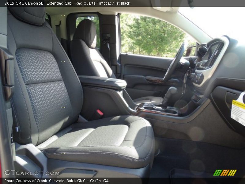Red Quartz Tintcoat / Jet Black 2019 GMC Canyon SLT Extended Cab