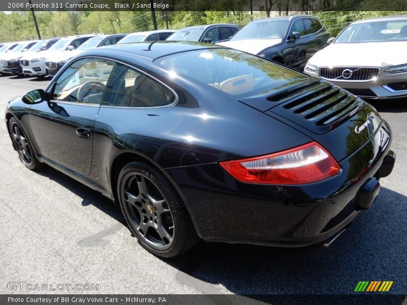 Black / Sand Beige 2006 Porsche 911 Carrera Coupe