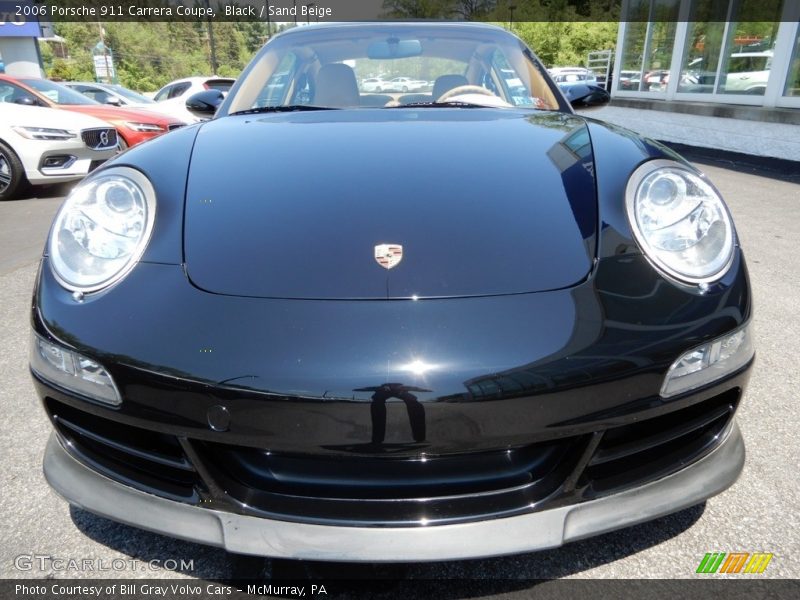 Black / Sand Beige 2006 Porsche 911 Carrera Coupe