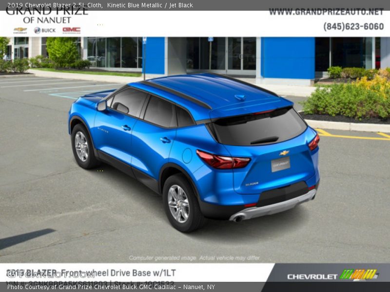 Kinetic Blue Metallic / Jet Black 2019 Chevrolet Blazer 2.5L Cloth
