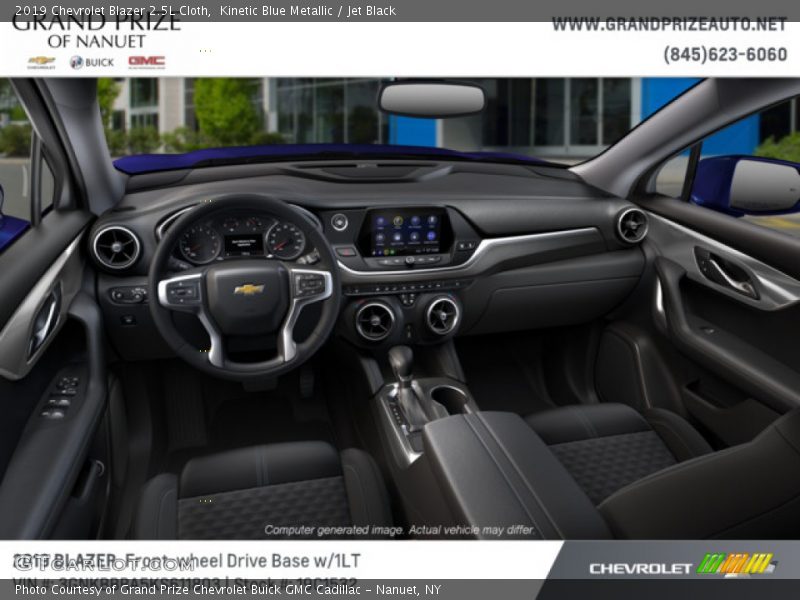 Kinetic Blue Metallic / Jet Black 2019 Chevrolet Blazer 2.5L Cloth