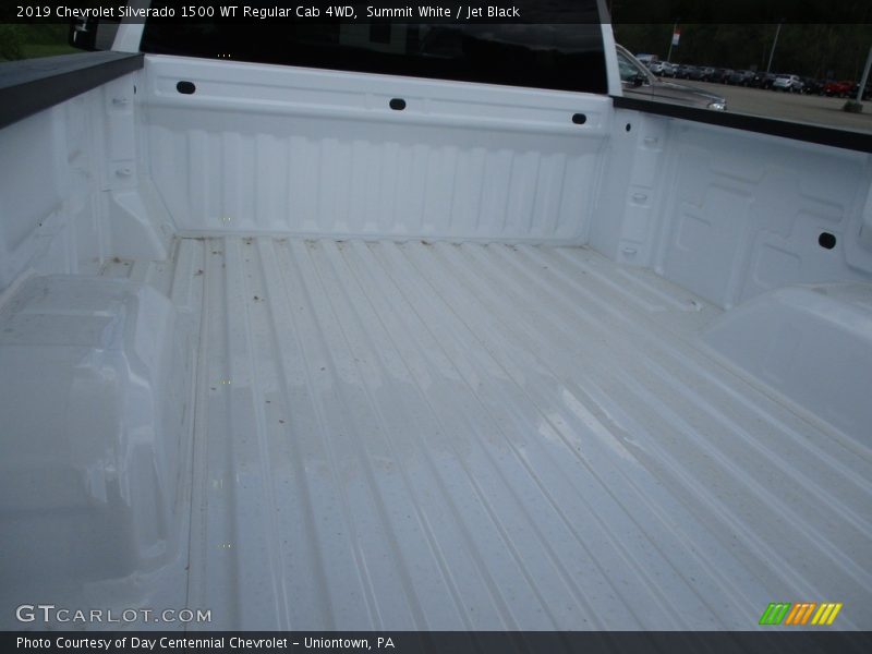 Summit White / Jet Black 2019 Chevrolet Silverado 1500 WT Regular Cab 4WD