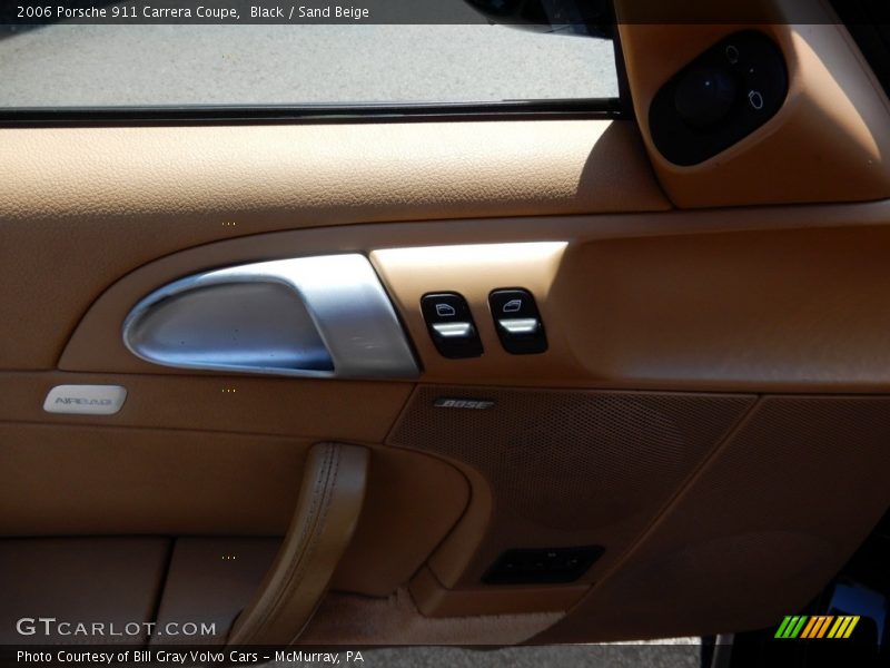 Black / Sand Beige 2006 Porsche 911 Carrera Coupe