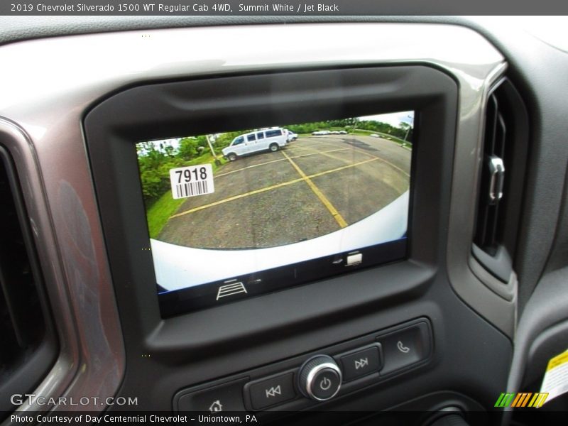 Summit White / Jet Black 2019 Chevrolet Silverado 1500 WT Regular Cab 4WD