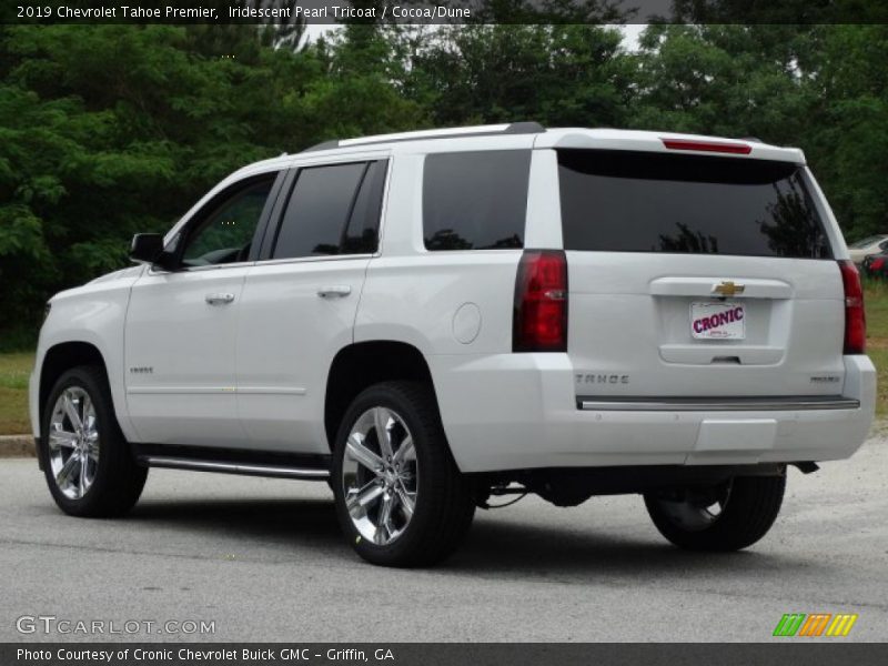 Iridescent Pearl Tricoat / Cocoa/Dune 2019 Chevrolet Tahoe Premier