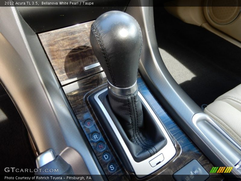 Bellanova White Pearl / Taupe 2012 Acura TL 3.5
