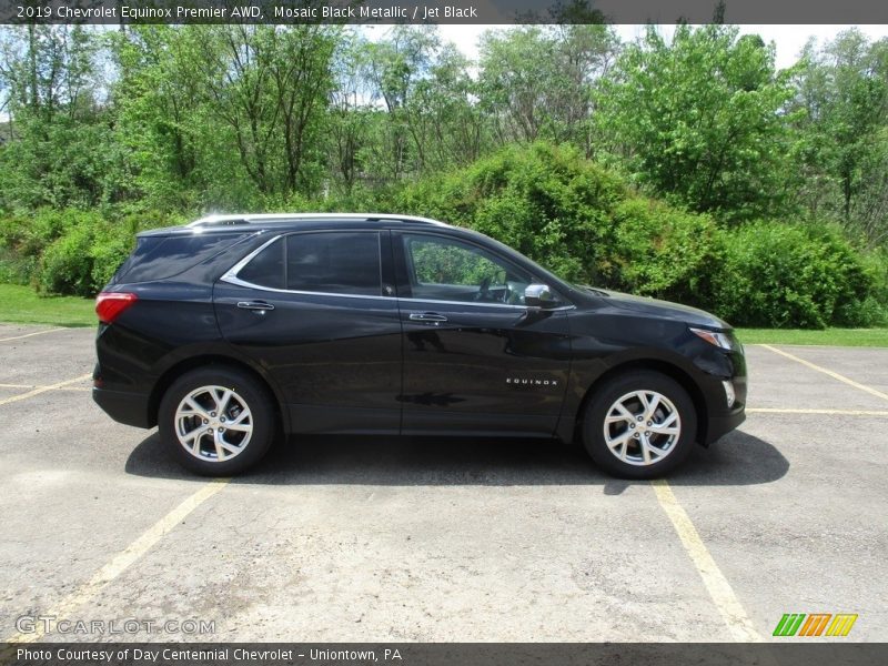 Mosaic Black Metallic / Jet Black 2019 Chevrolet Equinox Premier AWD