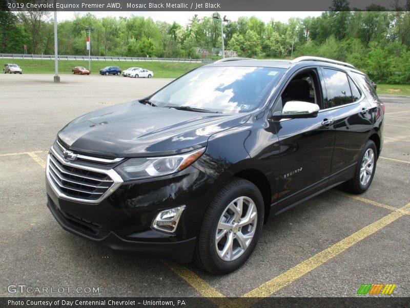 Mosaic Black Metallic / Jet Black 2019 Chevrolet Equinox Premier AWD