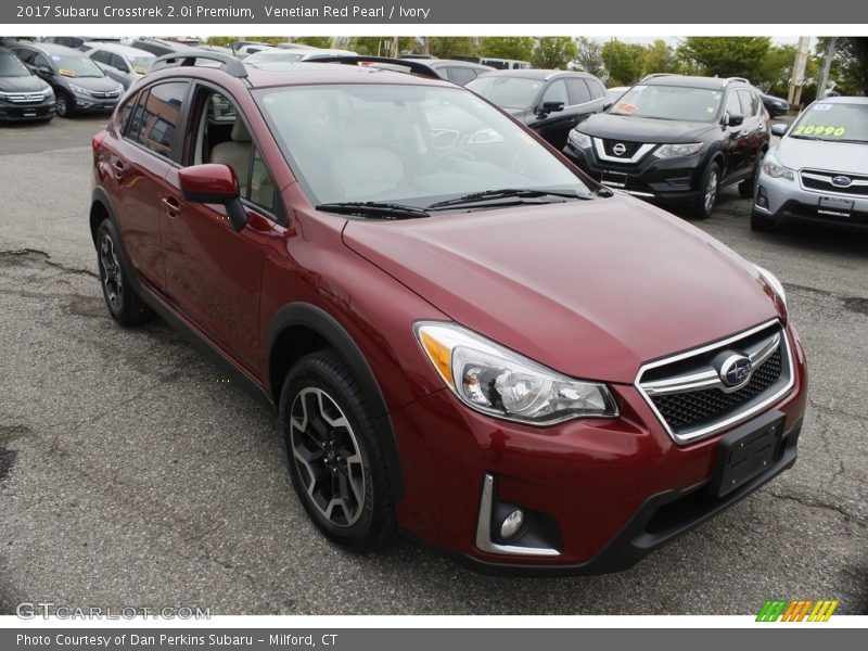Venetian Red Pearl / Ivory 2017 Subaru Crosstrek 2.0i Premium