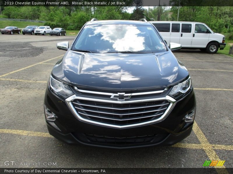 Mosaic Black Metallic / Jet Black 2019 Chevrolet Equinox Premier AWD