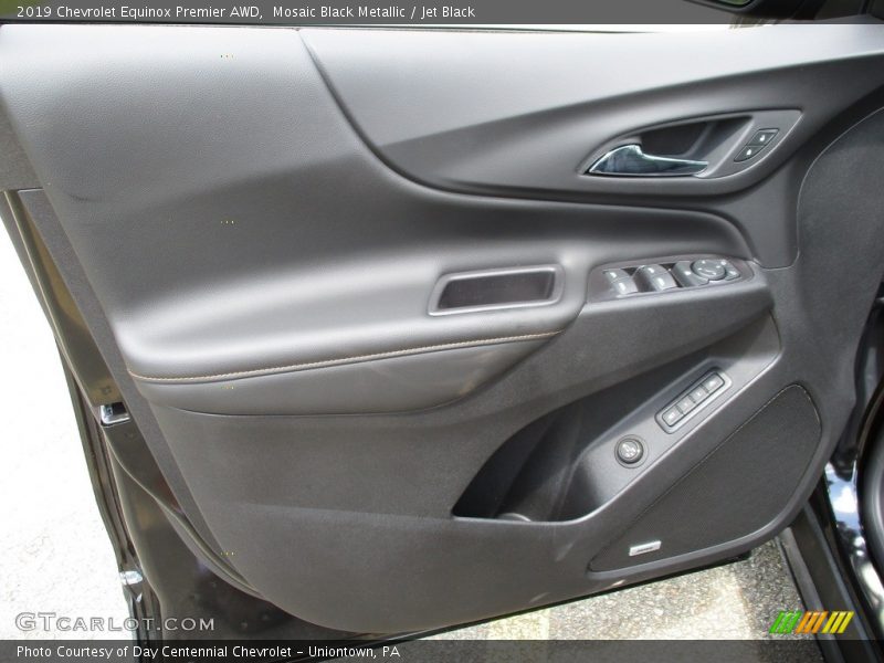 Mosaic Black Metallic / Jet Black 2019 Chevrolet Equinox Premier AWD