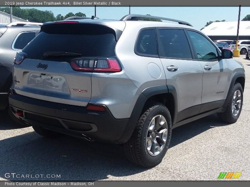 Billet Silver Metallic / Black 2019 Jeep Cherokee Trailhawk 4x4