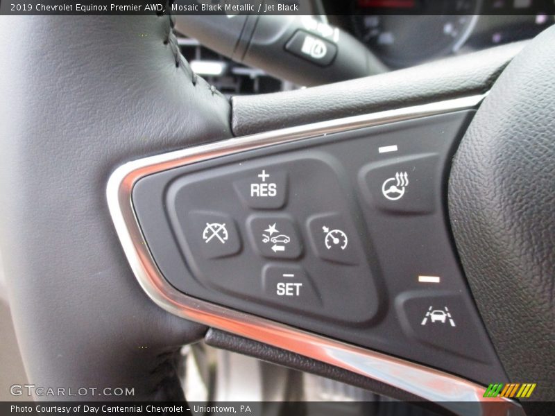 Mosaic Black Metallic / Jet Black 2019 Chevrolet Equinox Premier AWD