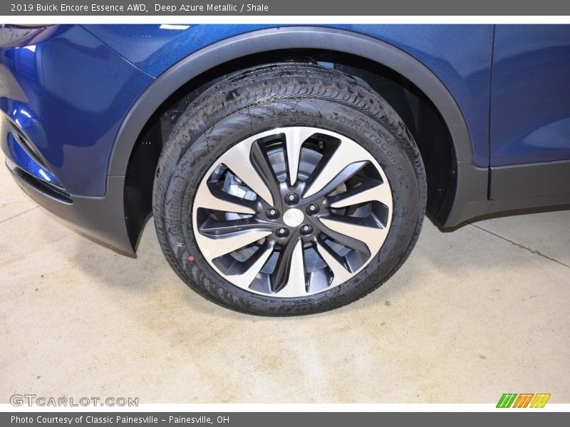 Deep Azure Metallic / Shale 2019 Buick Encore Essence AWD