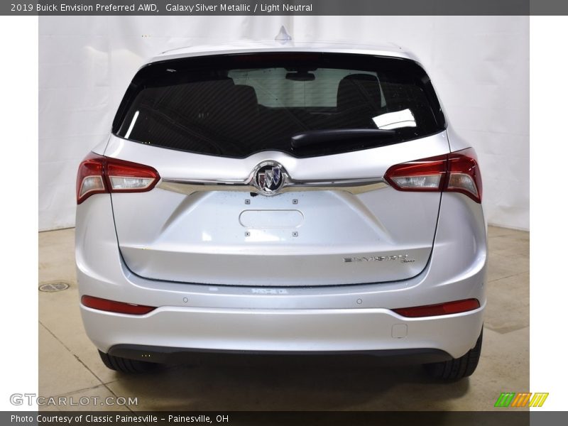Galaxy Silver Metallic / Light Neutral 2019 Buick Envision Preferred AWD