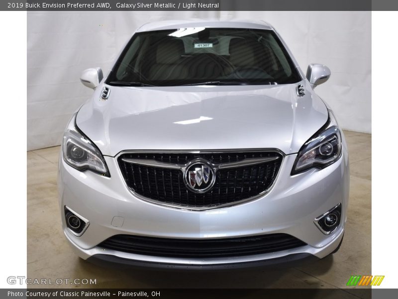 Galaxy Silver Metallic / Light Neutral 2019 Buick Envision Preferred AWD