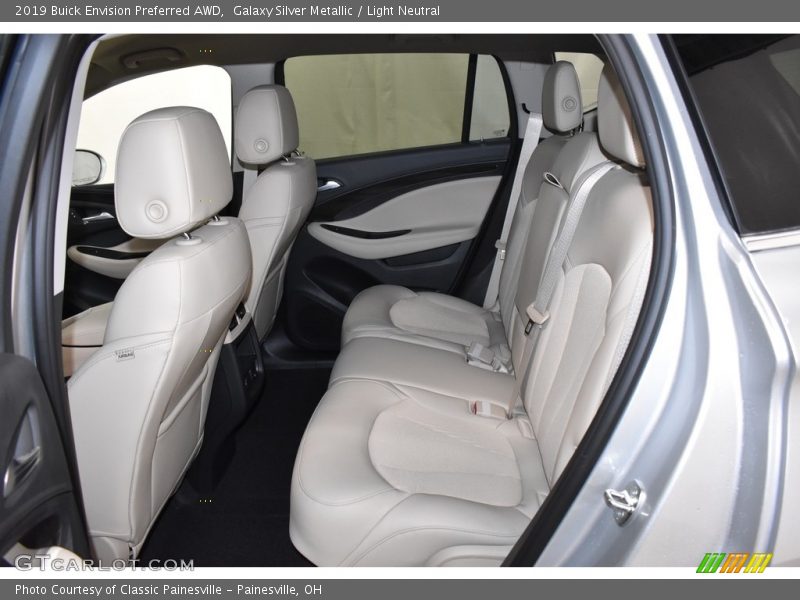 Galaxy Silver Metallic / Light Neutral 2019 Buick Envision Preferred AWD