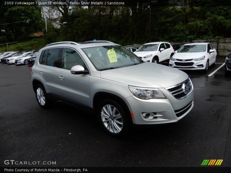 Reflex Silver Metallic / Sandstone 2009 Volkswagen Tiguan SE 4Motion