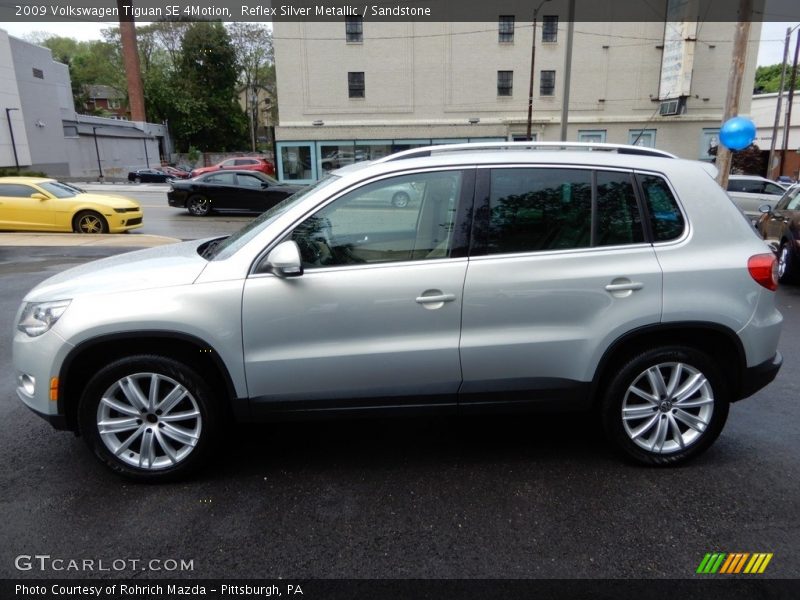 Reflex Silver Metallic / Sandstone 2009 Volkswagen Tiguan SE 4Motion