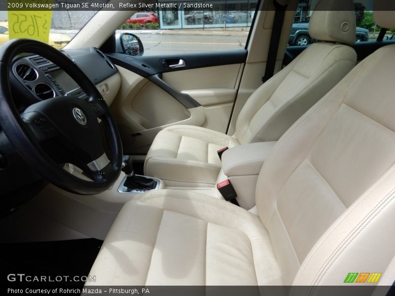 Reflex Silver Metallic / Sandstone 2009 Volkswagen Tiguan SE 4Motion