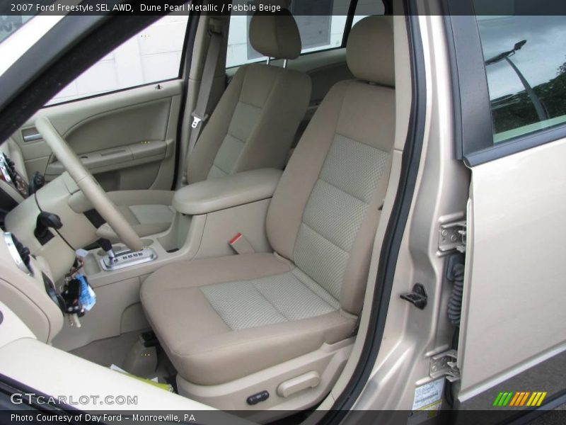 Dune Pearl Metallic / Pebble Beige 2007 Ford Freestyle SEL AWD