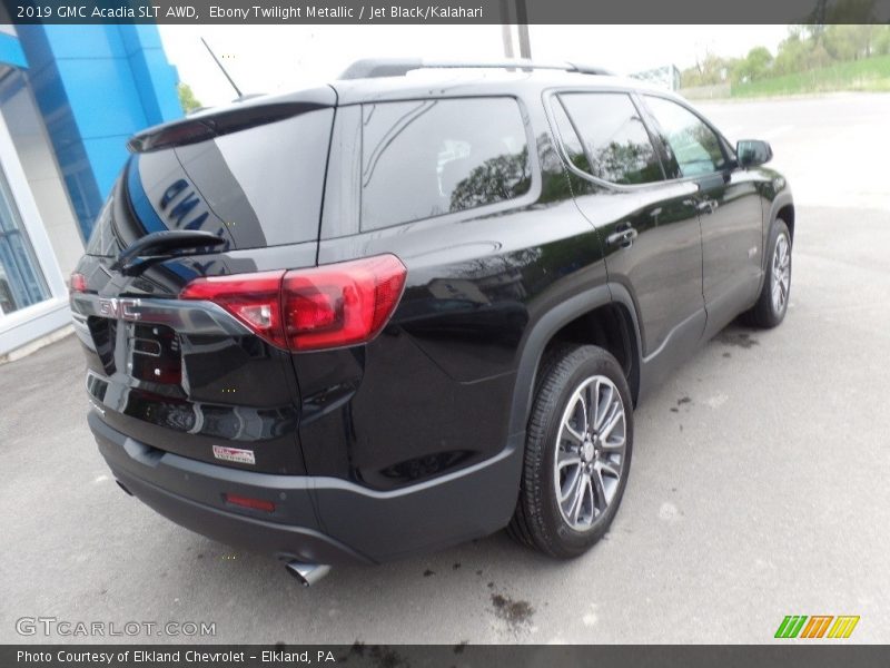 Ebony Twilight Metallic / Jet Black/Kalahari 2019 GMC Acadia SLT AWD
