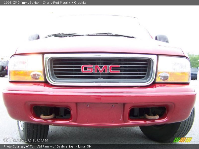 Cherry Red Metallic / Graphite 1998 GMC Jimmy SL 4x4