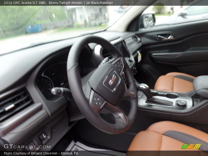 Ebony Twilight Metallic / Jet Black/Kalahari 2019 GMC Acadia SLT AWD
