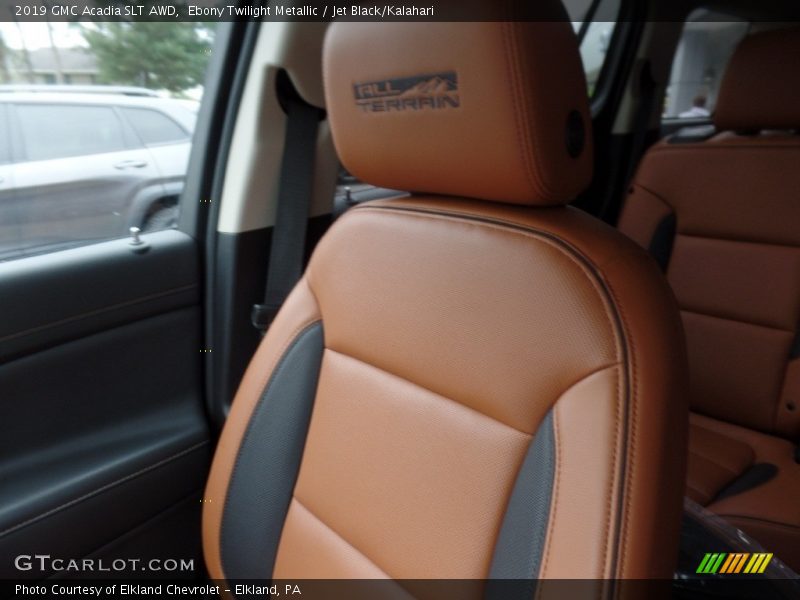 Ebony Twilight Metallic / Jet Black/Kalahari 2019 GMC Acadia SLT AWD