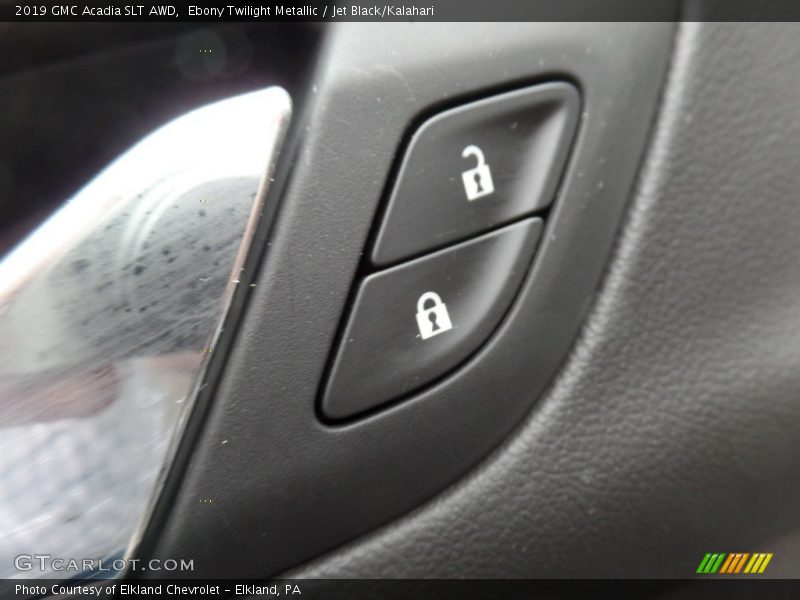 Ebony Twilight Metallic / Jet Black/Kalahari 2019 GMC Acadia SLT AWD