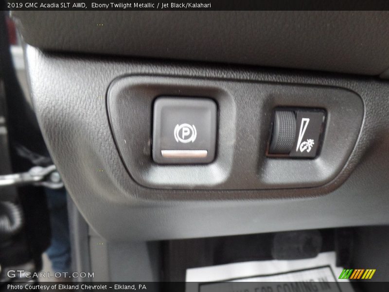 Ebony Twilight Metallic / Jet Black/Kalahari 2019 GMC Acadia SLT AWD