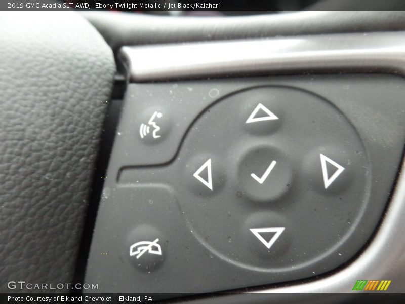 Ebony Twilight Metallic / Jet Black/Kalahari 2019 GMC Acadia SLT AWD