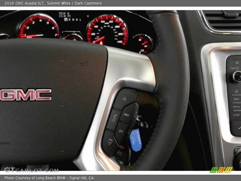 Summit White / Dark Cashmere 2016 GMC Acadia SLT