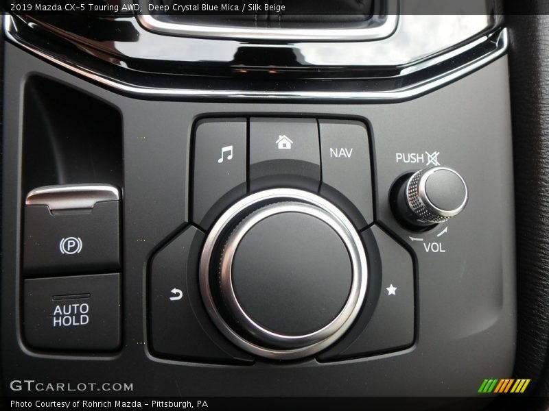 Controls of 2019 CX-5 Touring AWD