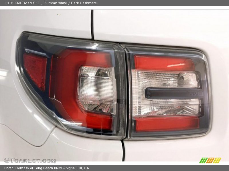 Summit White / Dark Cashmere 2016 GMC Acadia SLT