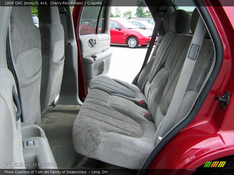 Cherry Red Metallic / Graphite 1998 GMC Jimmy SL 4x4