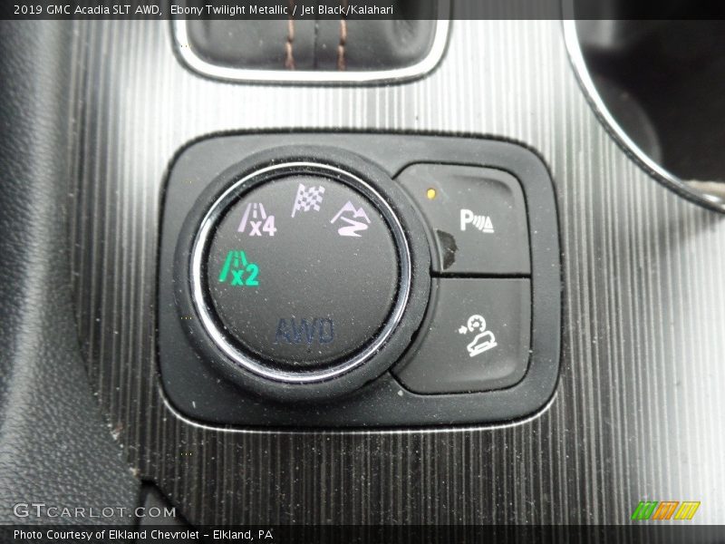 Ebony Twilight Metallic / Jet Black/Kalahari 2019 GMC Acadia SLT AWD