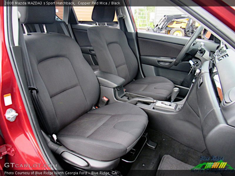 Copper Red Mica / Black 2008 Mazda MAZDA3 s Sport Hatchback