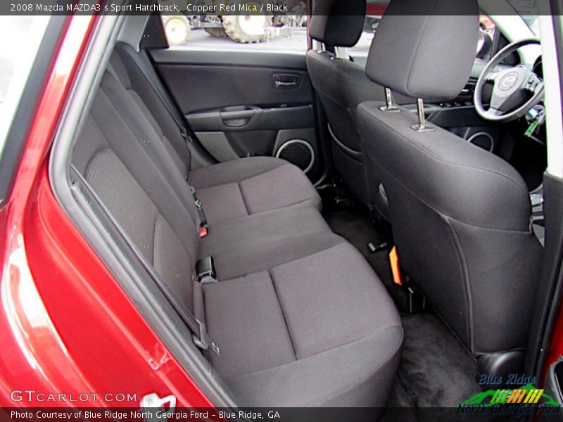 Copper Red Mica / Black 2008 Mazda MAZDA3 s Sport Hatchback