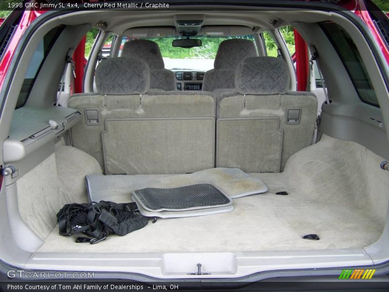 Cherry Red Metallic / Graphite 1998 GMC Jimmy SL 4x4