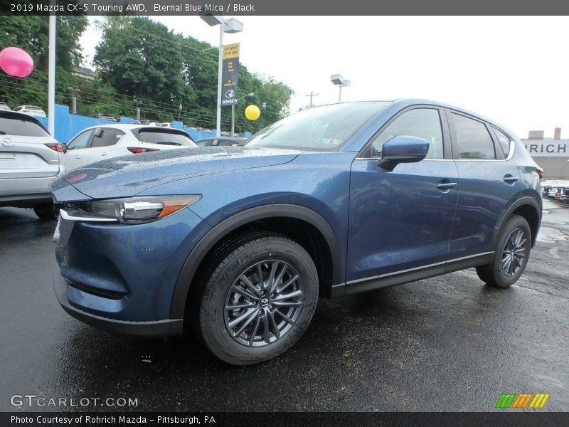 Eternal Blue Mica / Black 2019 Mazda CX-5 Touring AWD